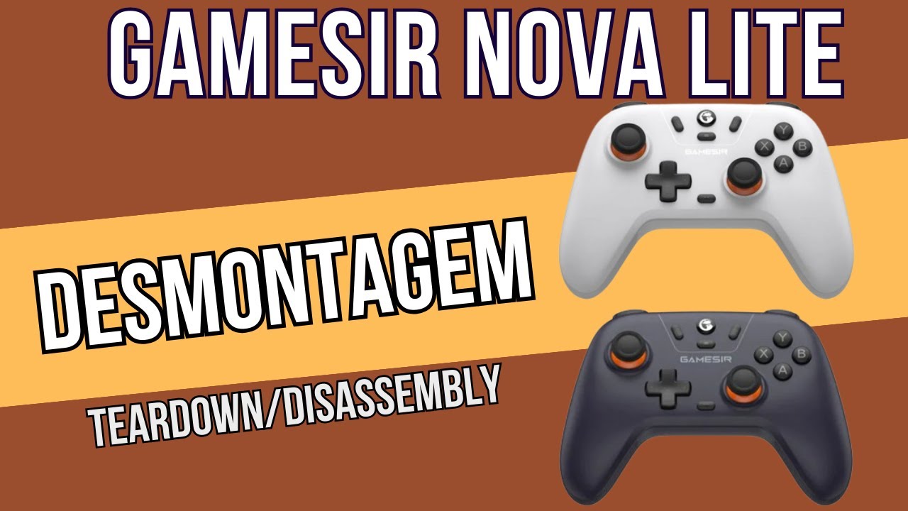 Desmontagem Gamesir Nova Lite (Teardown /Disassembly)