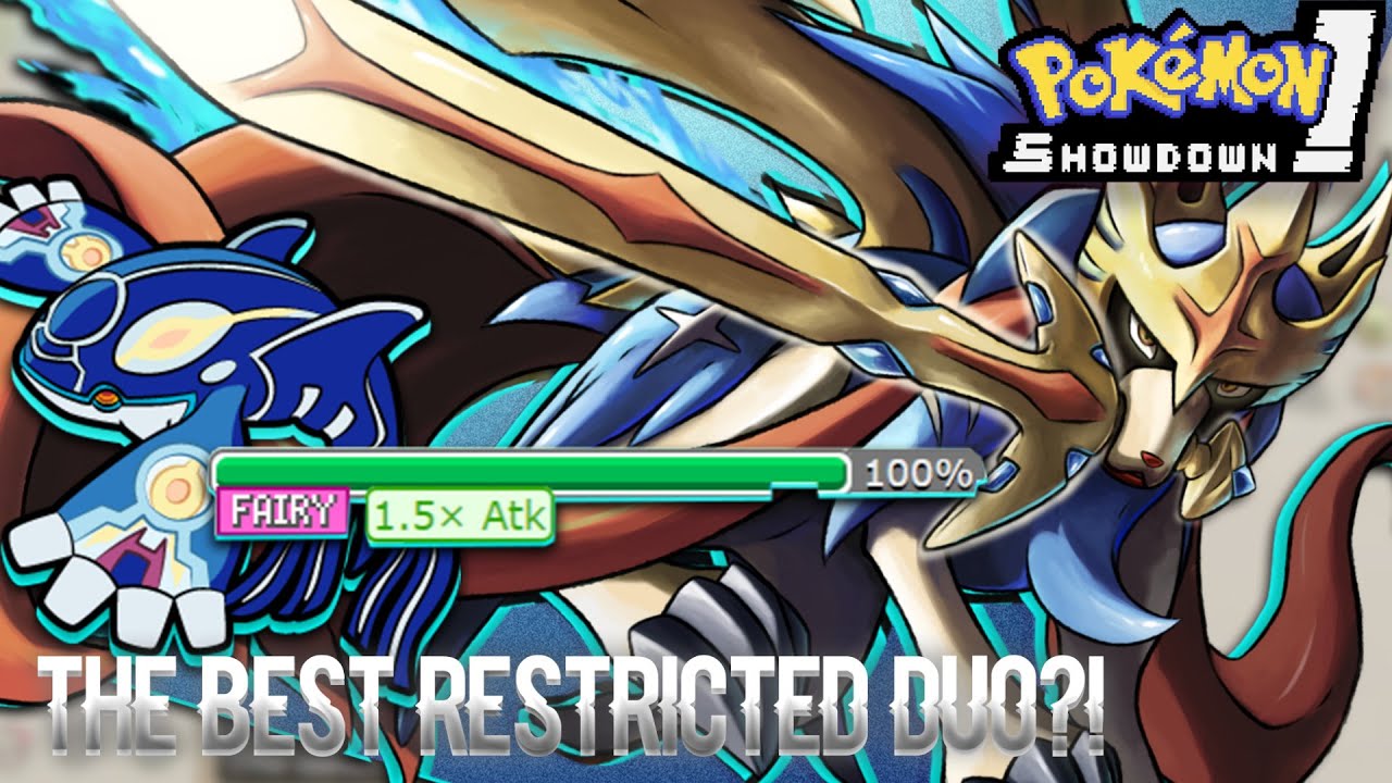 The BEST Restricted Duo? Zacian & Kyogre in Reg I VGC | Pokemon Showdown