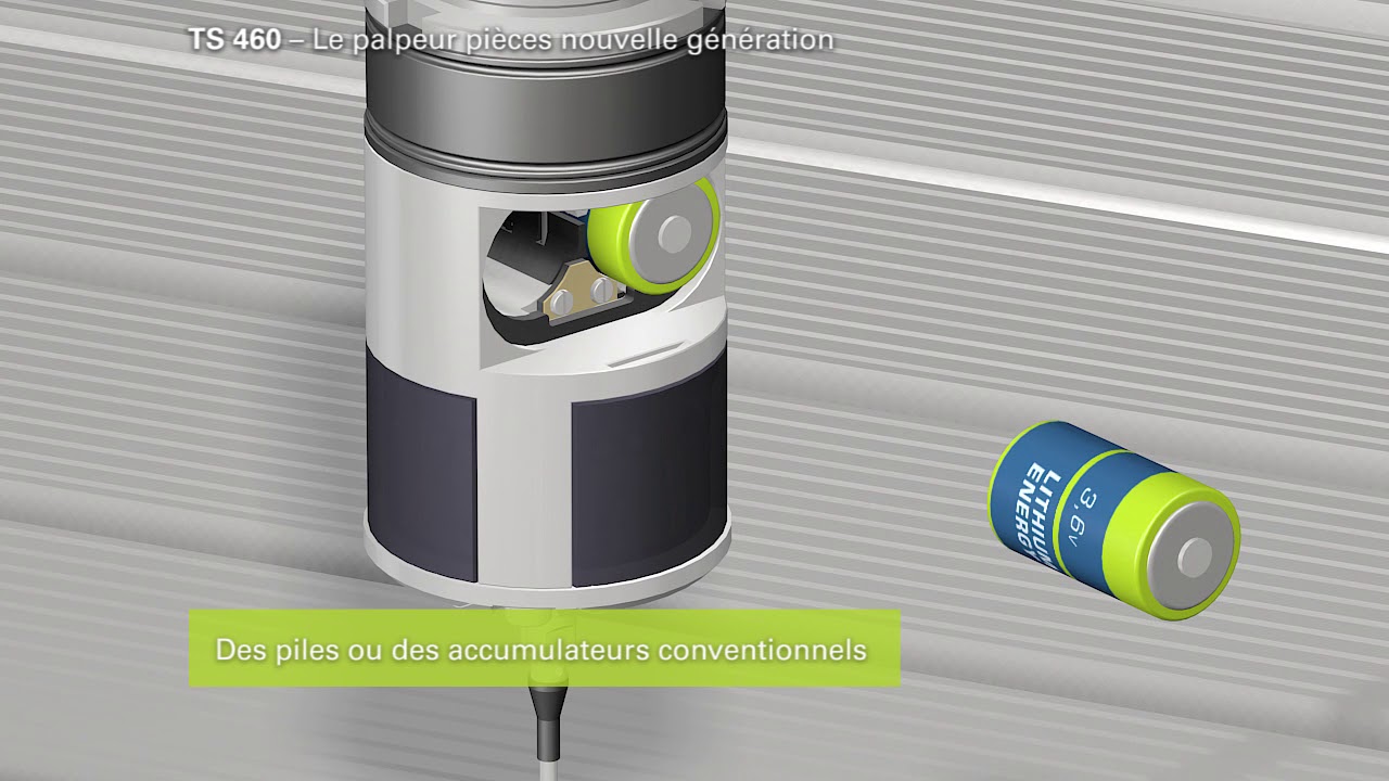 Les fonctionnalités du palpeur TS460 HEIDENHAIN