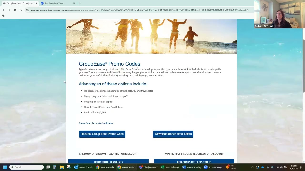 ABC Travel ALG Vacations - Groupease and Marketing