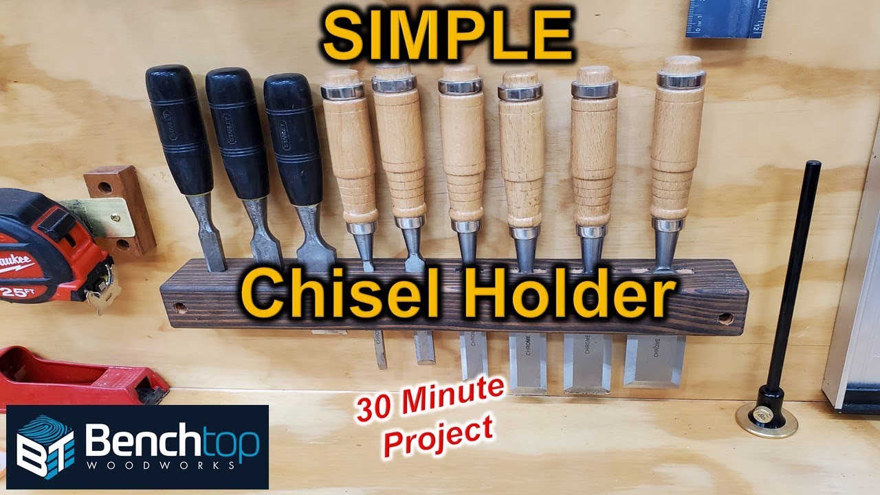Chisel Holder! / Simple Tool Wall Project / EP32