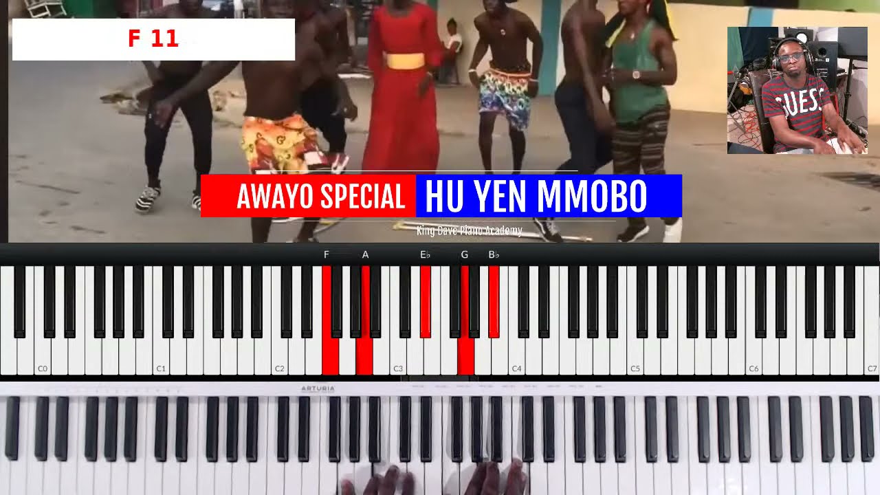 AWAYO GOSPEL SOLOKU 💃🏿🕺🏼 FIRE PRAISE PIANO TUTORIAL 🎹