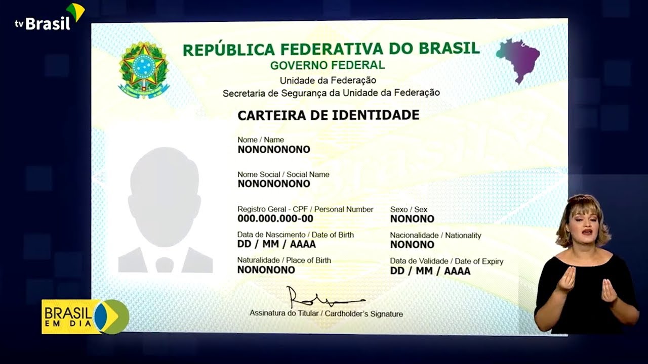 Saiba como será a nova carteira de identidade nacional