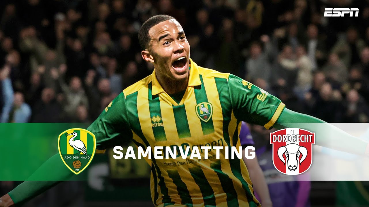 VOORTREFFELIJKE AANVAL ADO en JARI VLAK scoort weer 😮&zwj;💨 | Samenvatting ADO Den Haag - FC Dordrecht