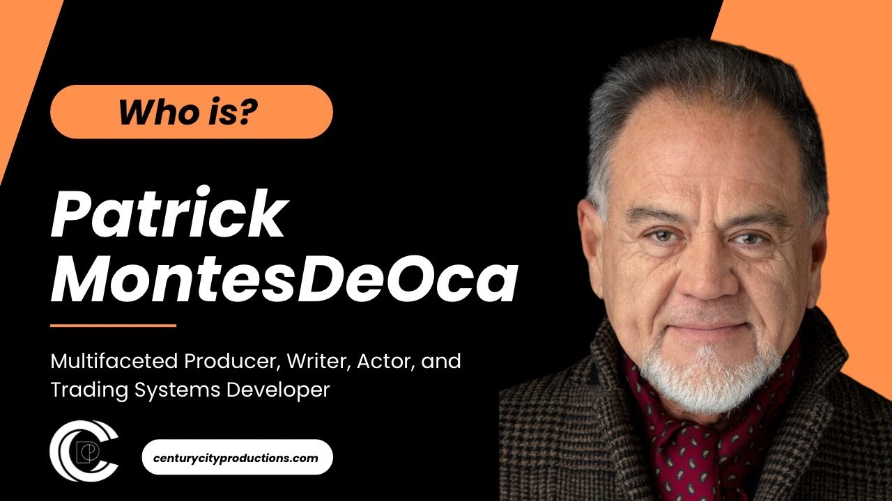 Patrick MontesDeOca: Multifaceted Producer, Writer, Actor, and Trading Systems Developer
