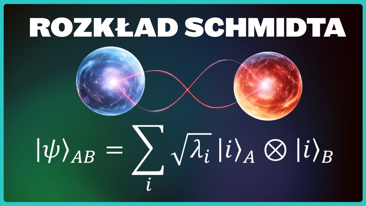 Rozkład Schmidta stanów kwantowych