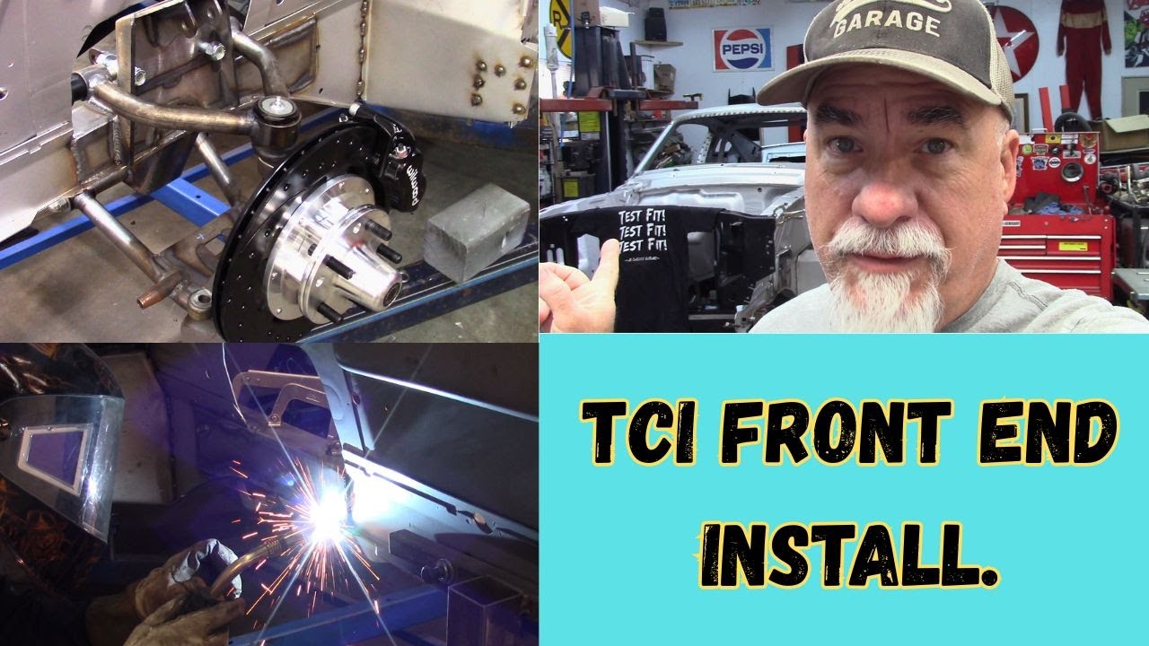 TCI front suspension install. 68 Mustang fastback. Fangled 16. #mustang #howto #fastback #diy