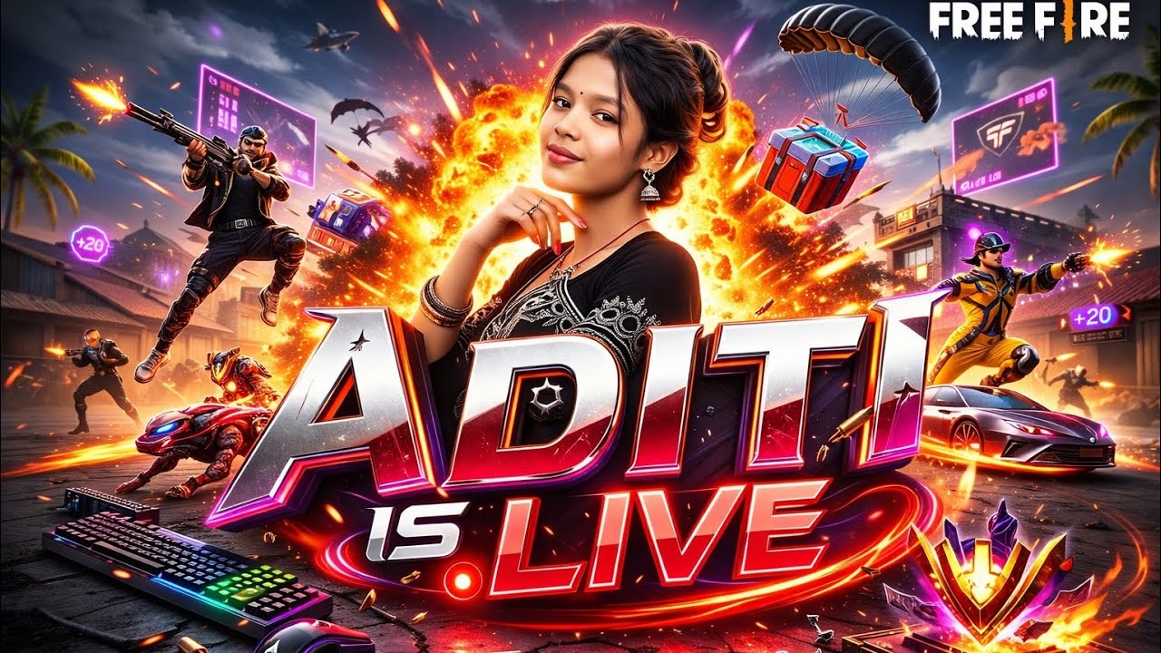 Aaj Ka Dhamakedar Free Fire Live 🔥 Come Join