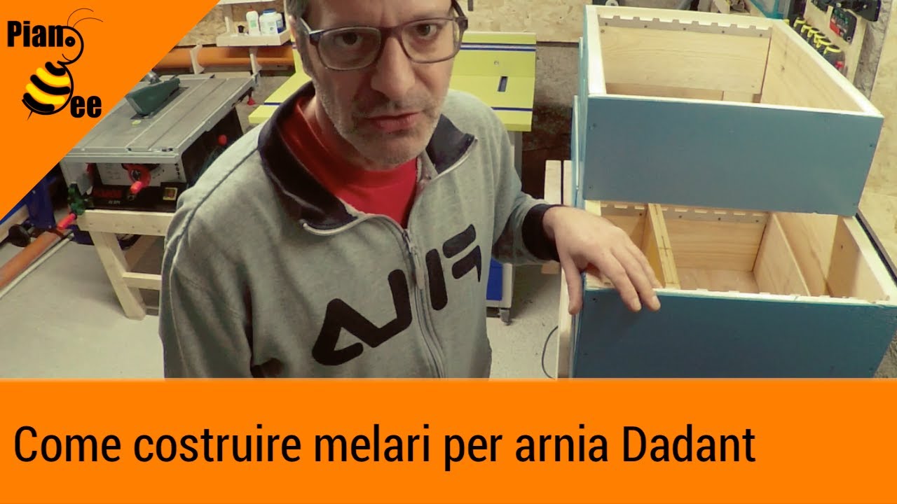 Come costruire melari per arnia Dadant-Blatt