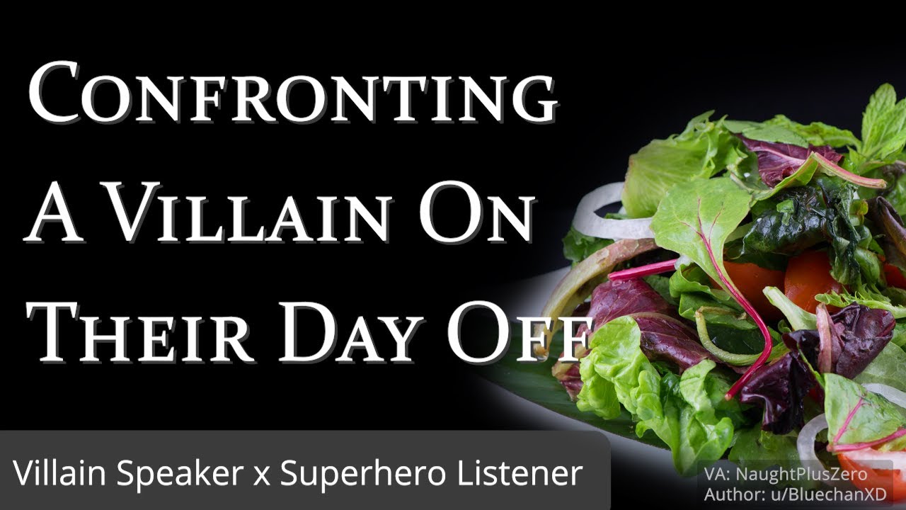 Confronting A Villain On Their Day Off [M4A] [Villain x Superhero] [Enemies to ???] [Lunch Date]