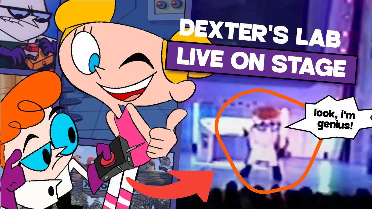 When Dexter's Laboratory was LIVE on Stage