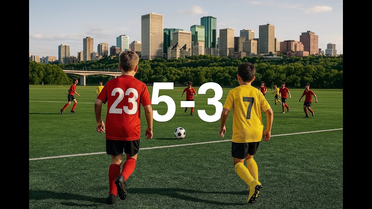 Football game U9 SWU 5 - 3 Punjab Warriors