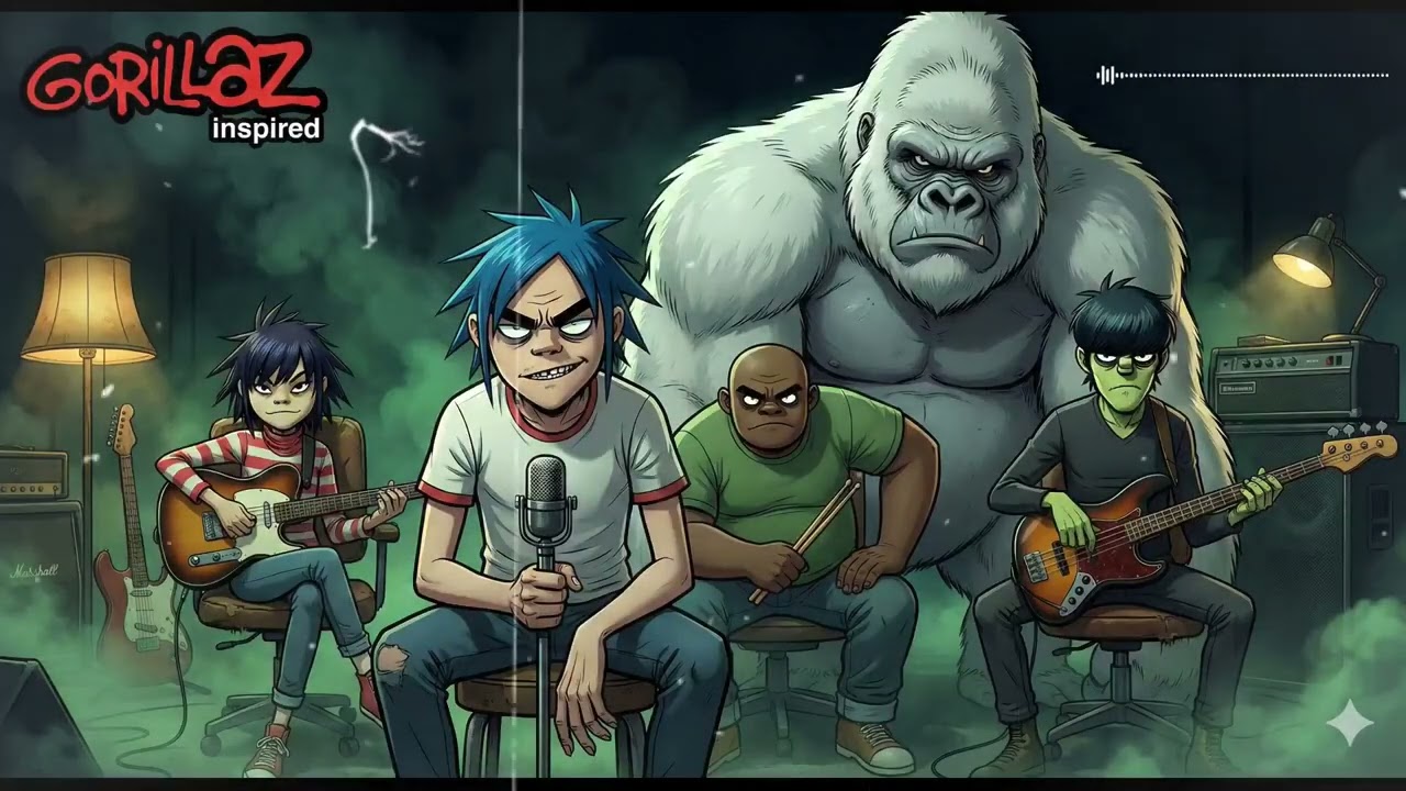 Kill Bill [UNDERGROUND] – Psycho Album REBOUND – Gorillaz Inspired AI Remix | Trip-Hop, Alt Hip-Hop