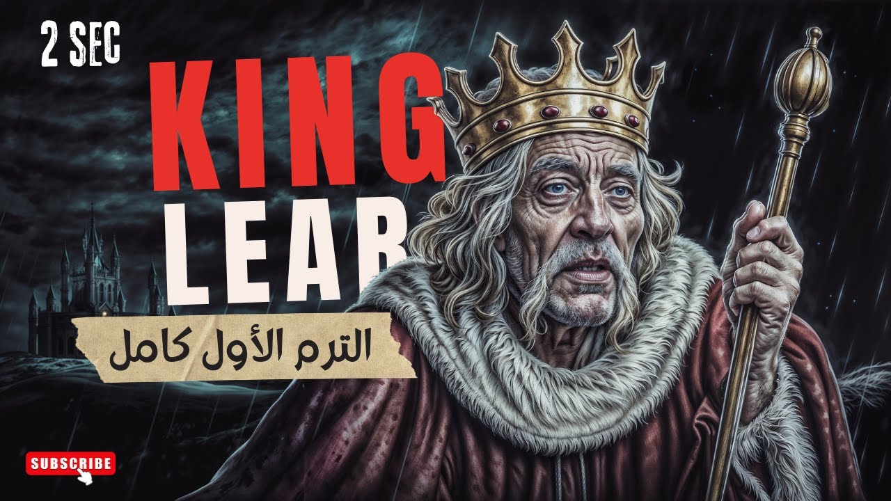 ملخص مسرحية الملك لير King Lear الترم الاول كامل | انجليزي تانية ثانوي 2025