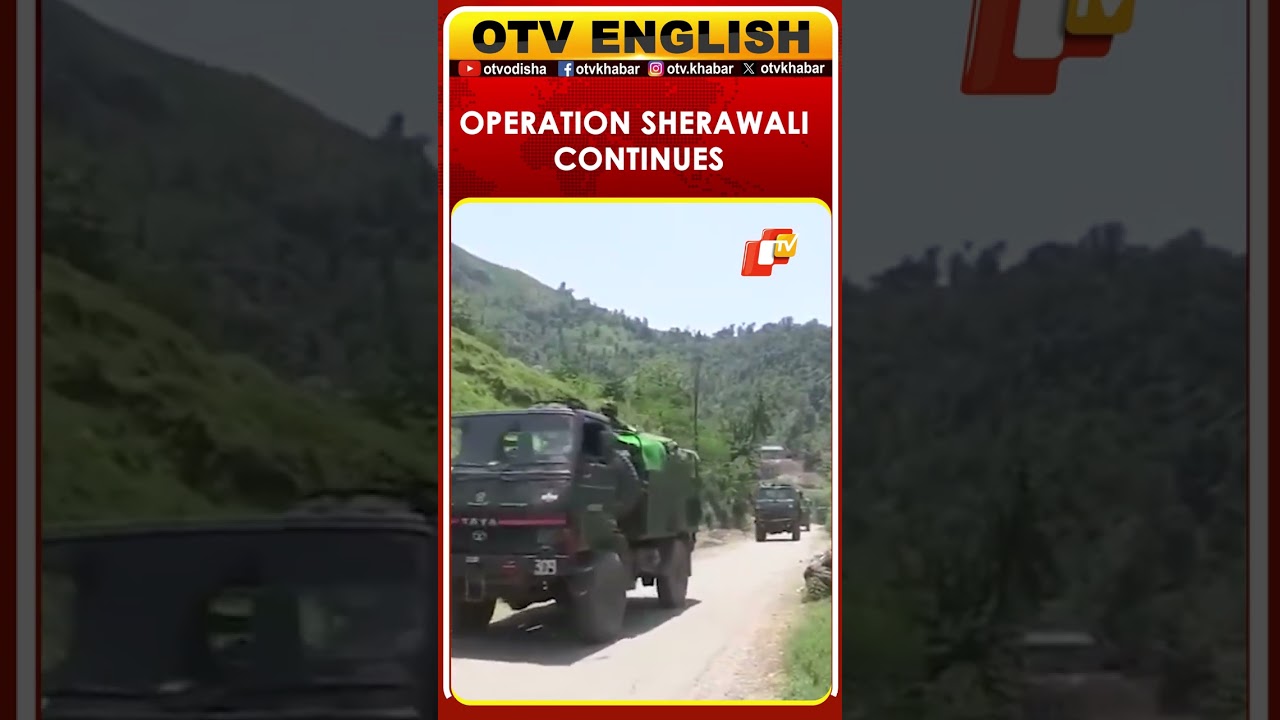Security Forces Continue Operation Sherawali In Rajouri, J&K