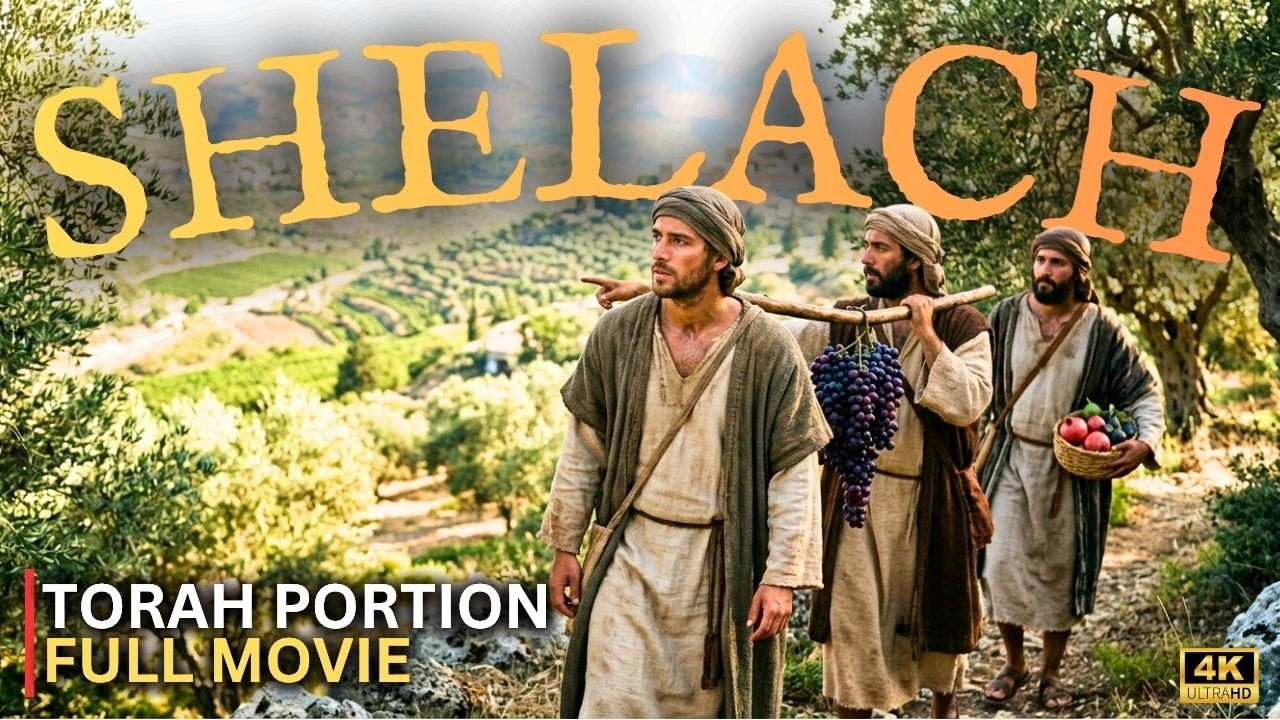 PARSHAT SHELACH 🎬 Torah Portion Movie | Numbers 13-15