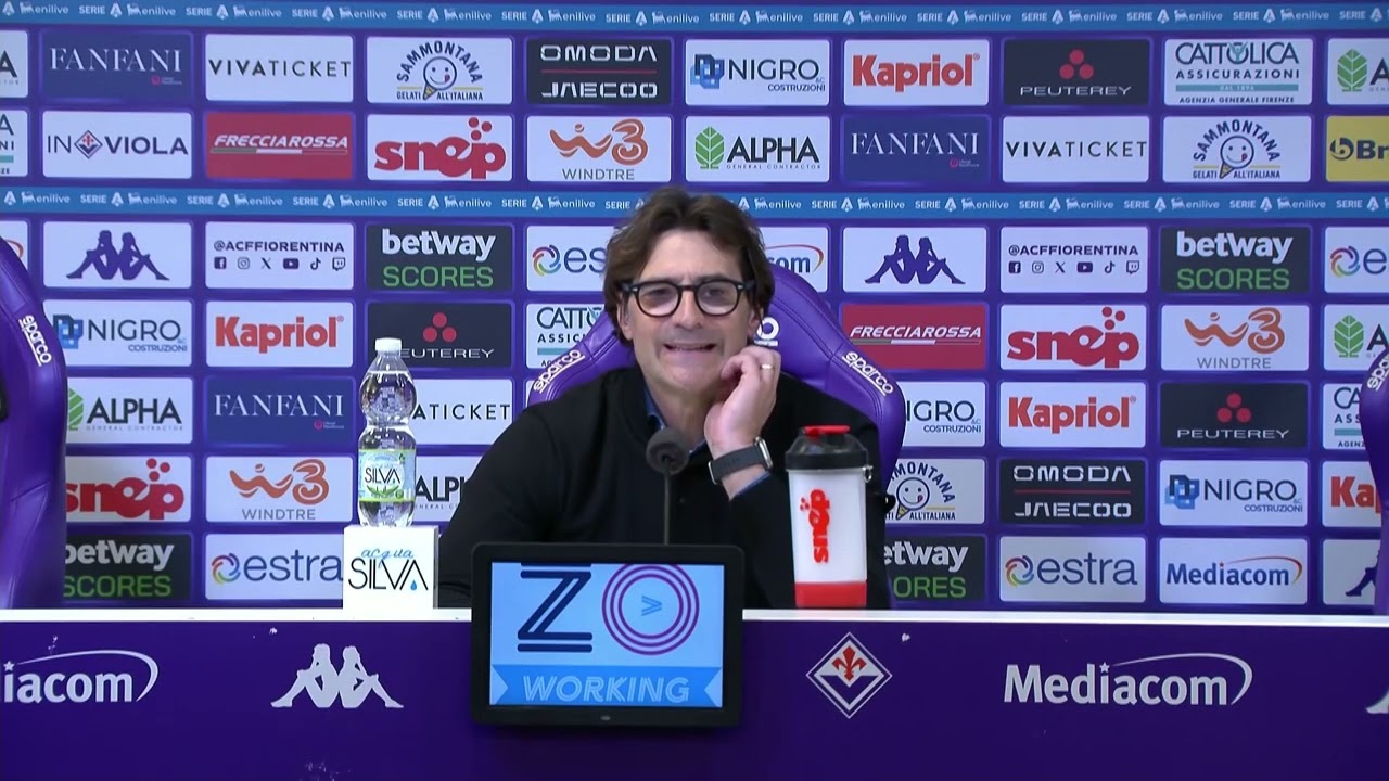 Le parole di mister Vanoli in sala stampa al termine di Fiorentina vs Cagliari