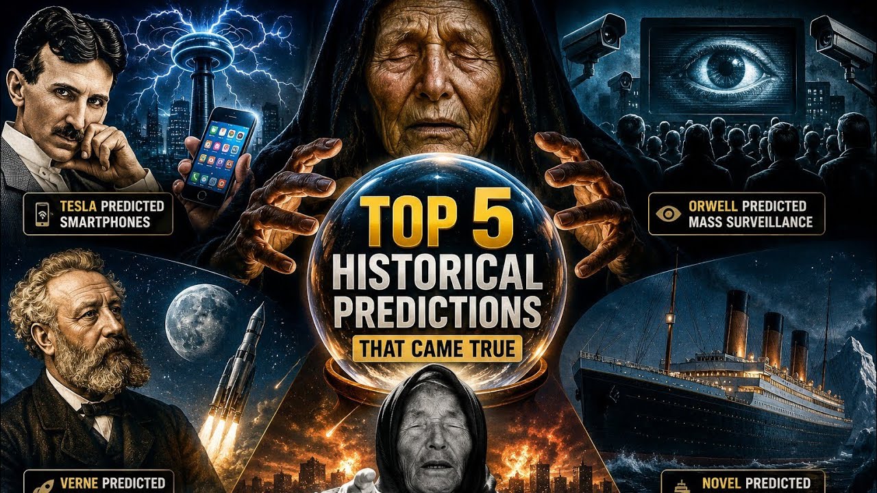 Top 5 Historical Predictions That Came True/Predictions That Shocked Everyone/SlitherFacts
