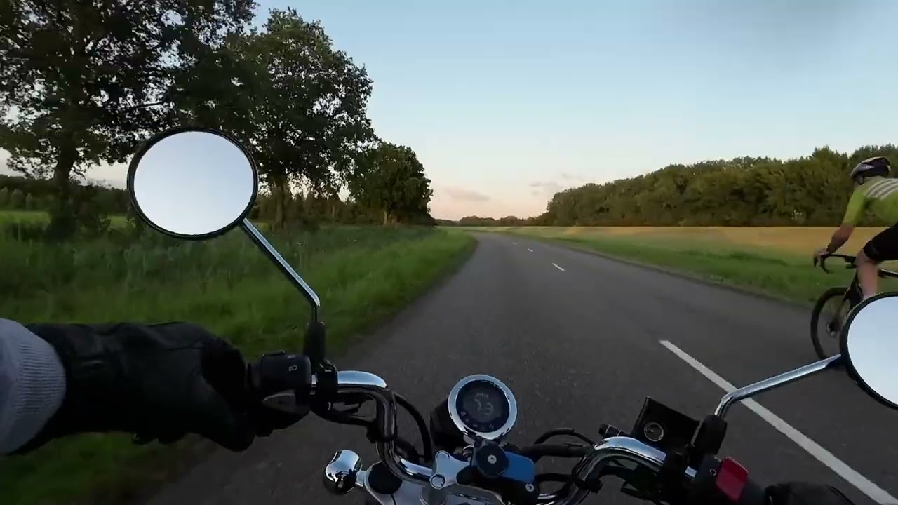 Ride with me - Nijkerk to Zeewolde on a Honda Monkey 125