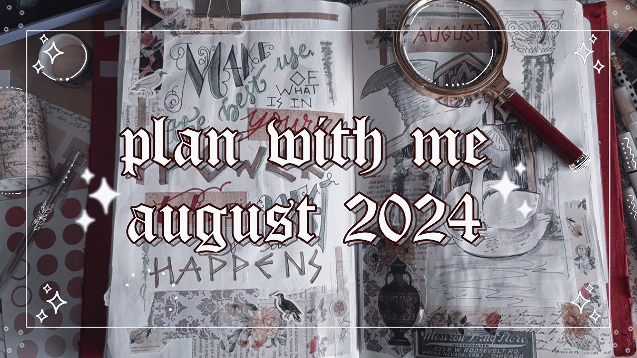 ˏˋ✧ August 2024 Bullet Journal PWM | Greek Mythology themed ✧ˏˋ