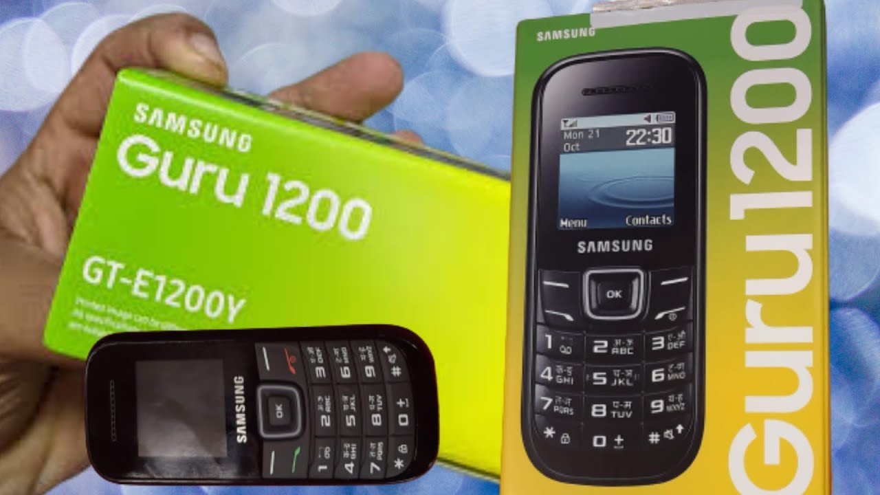 Samsung Guru E1200 Unboxing & Review | सैमसंग गुरु 1200 | SAMSUNG Guru GT-E 1200 ( FM Radio, Black )