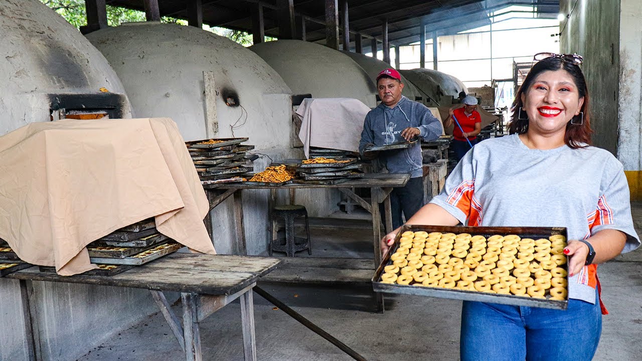 Así es la FÁBRICA  de ROSQUILLAS más grande de YALAGÜINA   🇳🇮