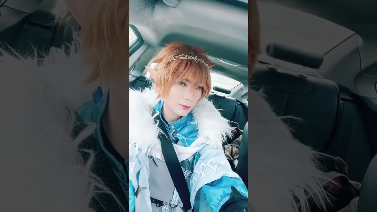 When you&lsquo;re stuck in traffic.. #childecosplay #tartaglia #cosplaygermany #cosplayer #genshinimpactco