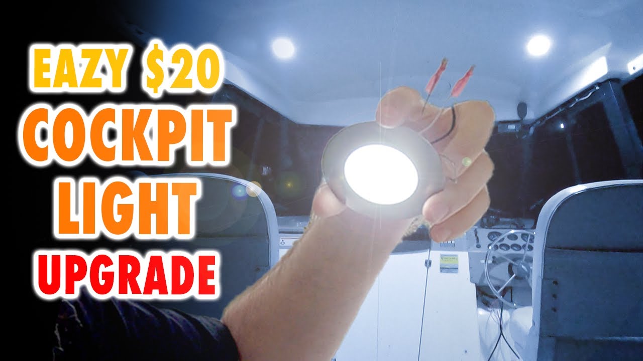 Boat DIY - $20 Easy Cockpit LED Lighting Upgrade