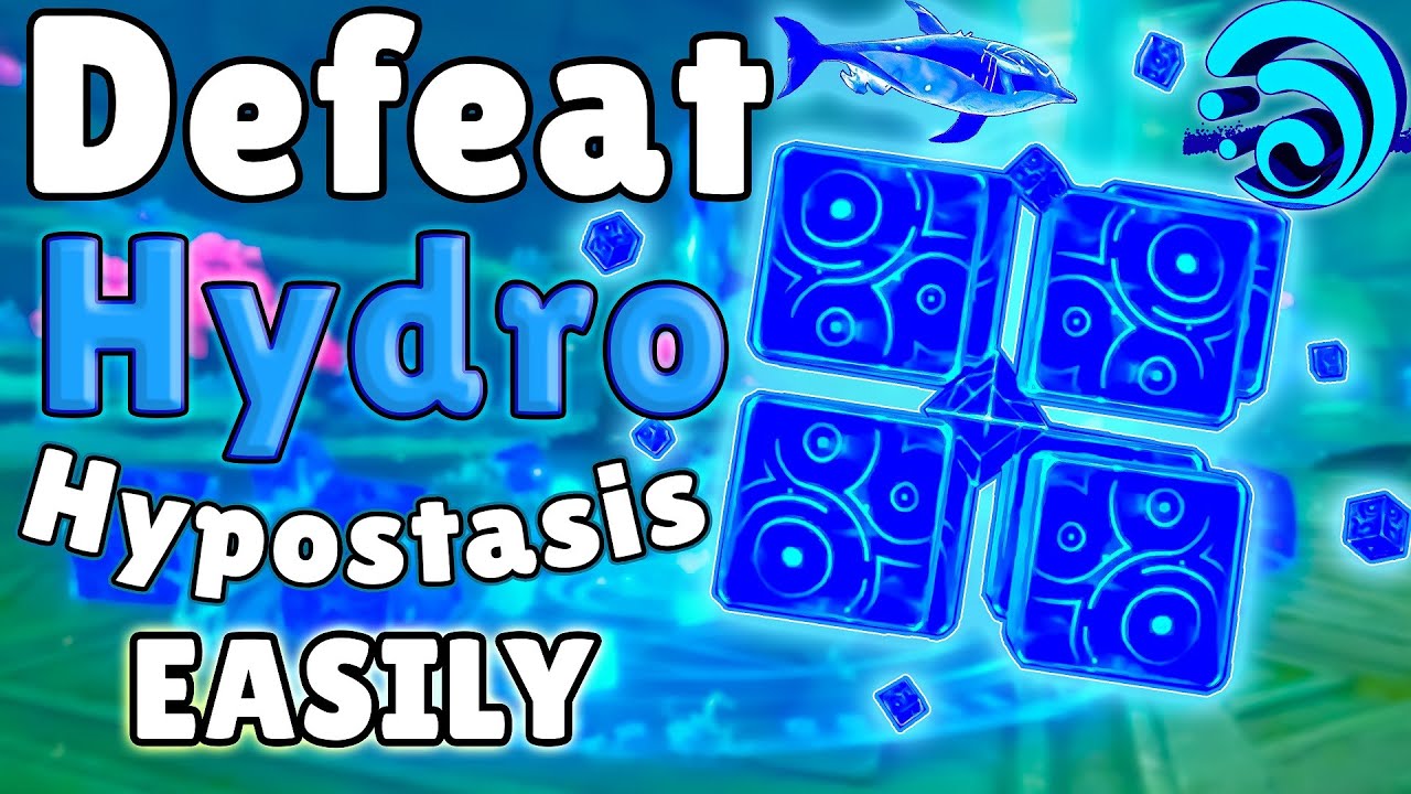 How to EASILY Beat Hydro Hypostasis - Genshin Impact