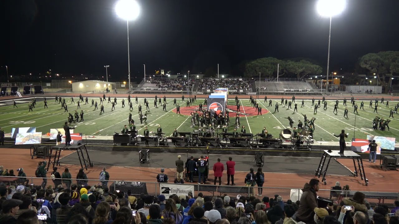 Homestead Marching Band & Color Guard at 2023 James Logan Invitational WBA Regional Championship