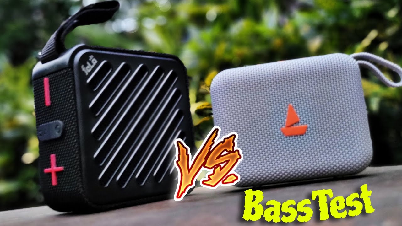 Bluetooth speaker bass test | Boat Stone 310 speaker Vs Fela blast speaker