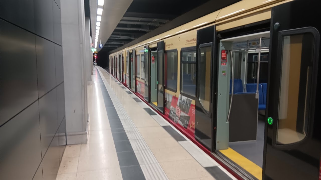 Mitfahrt S45 Von Flughafen BER bis Südkreuz Teil 1/2
