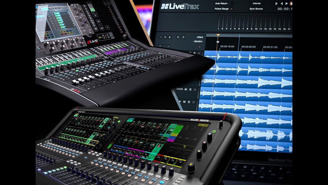 Использование Harrison LiveTrax с dLive/Avantis