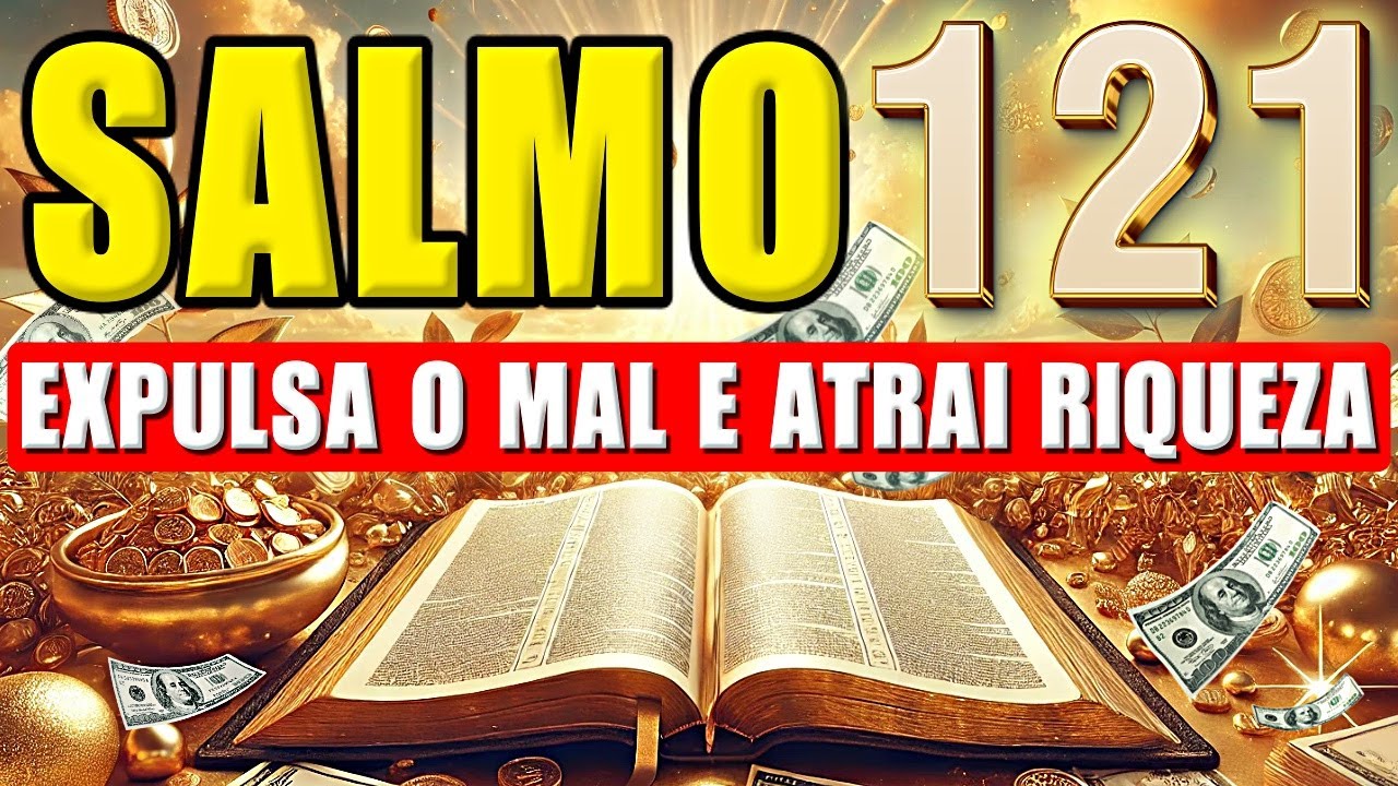 SALMO 121: Para DESTRUIR o Mal, Transformar a Vida Financeira, Acalmar a Alma e Trazer Prosperidade