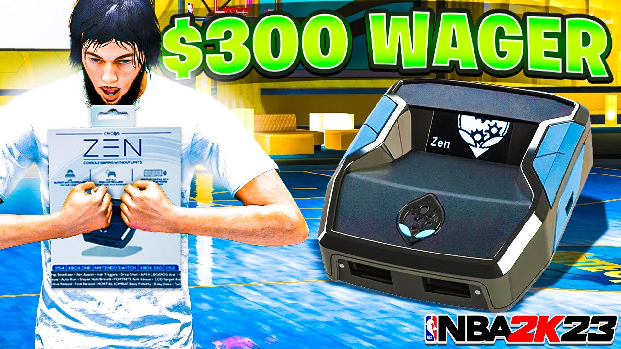I WAGERED TWO ZENNERS FOR A 300 POT!! NBA2K23