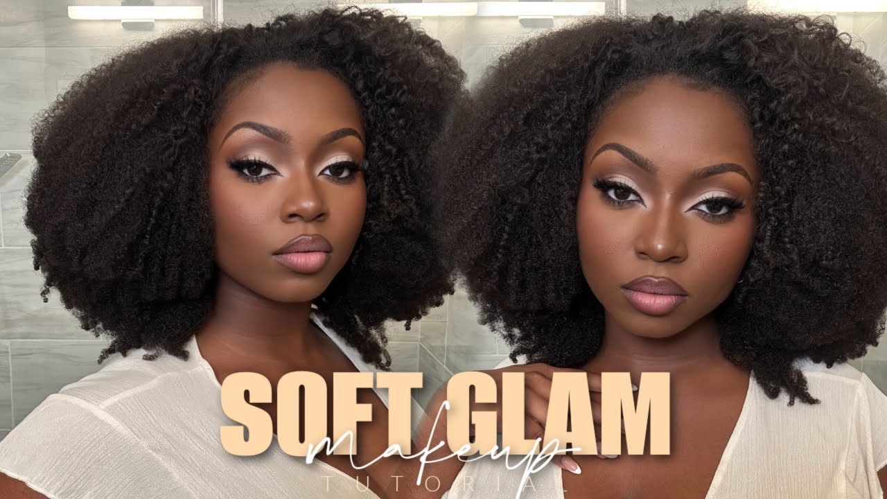 Soft Glam Makeup Tutorial For Dark Skin