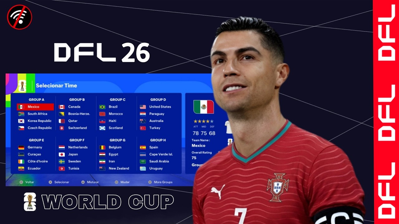 FIFA 16 Mod DFL 26 World Cup Edition 🌎 Latest 2026 Teams & Career Mode
