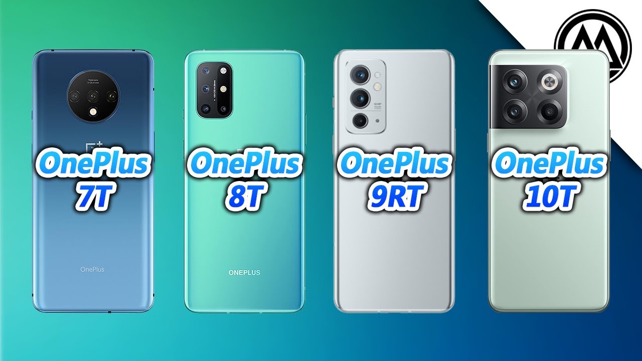 OnePlus 7T vs OnePlus 8T vs OnePlus 9RT vs OnePlus 10T