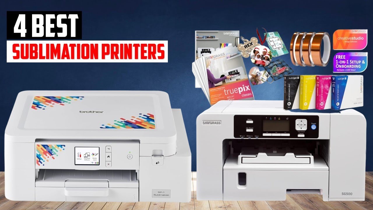 ✅Best Sublimation Printers for Beginners in 2025 | Top 4 Best Sublimation Printers  in 2025