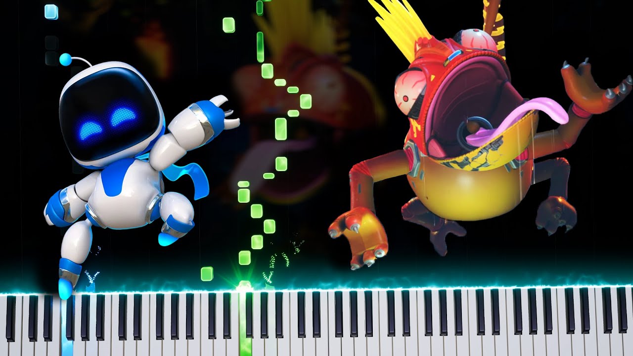 Astro Bot - Boss Theme: Piano Tutorial