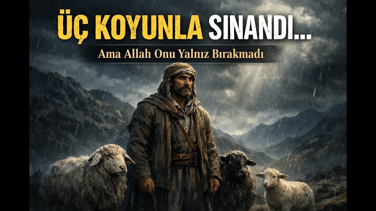 “Üç Koyunla Çıktı, Bir Ömre Bedel İmtihandan Geçti: Sabreden Çobanın Allah’la Olan Sırrı”