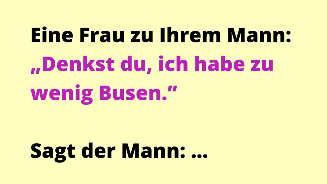 HARTE kurze WITZE, über die ich und mein Freund Oli gelacht haben
