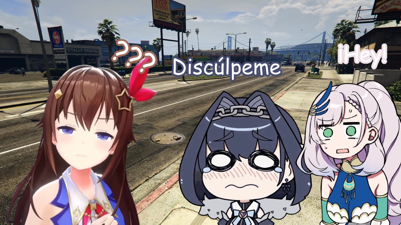 Tokino Sora y los mecánicos (Hololive español)