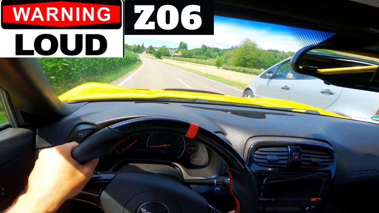 LATE FOR WORK | POV | Corvette C6 Z06 LS7 | RAW PURE SOUND