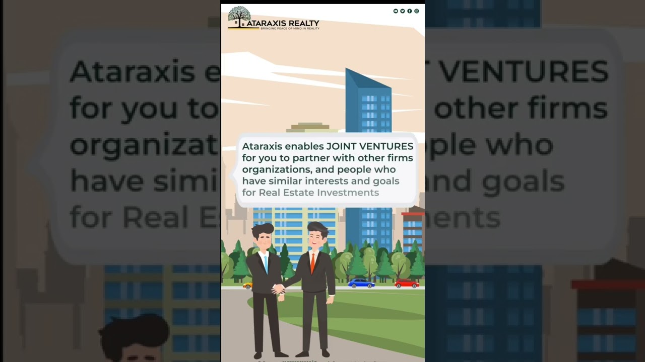 Best joint ventures across the state by Ataraxis | Joint Venture | Real-estate | Investment