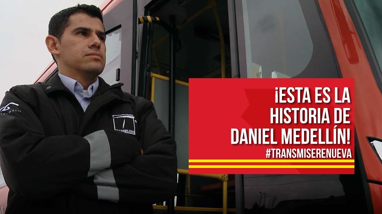 Conoce la historia de Daniel, conductor de TransMilenio
