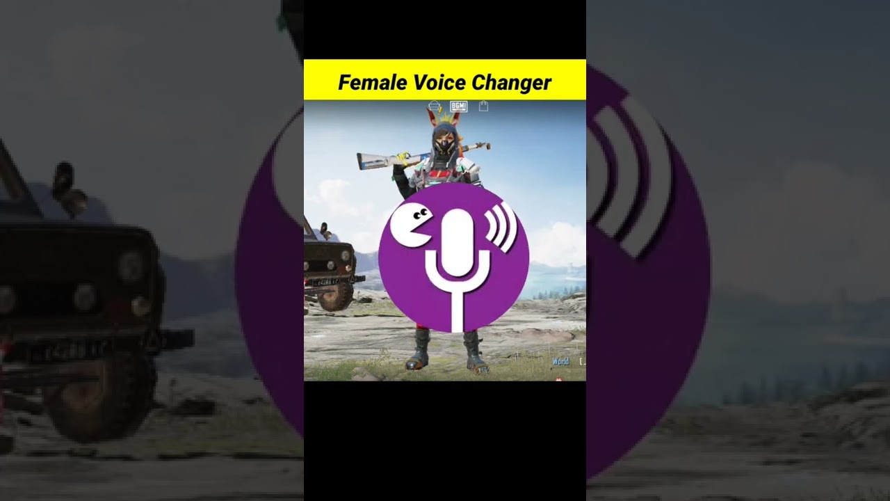 female voice changer for pubg*bgmi*free fire #bgmivoicechanger #shorts