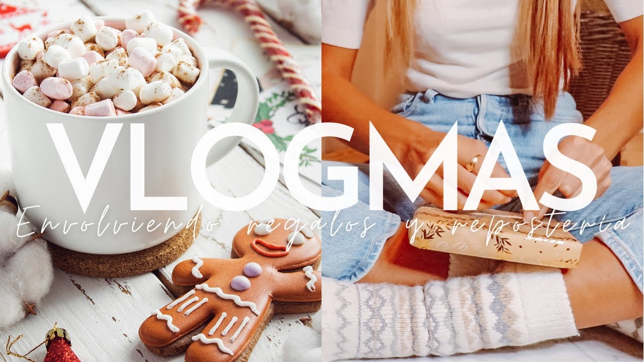 ✨ Envolviendo REGALOS Y REPOSTERÍA Navideña ✨ Árbol de navidad con galletas | Un día conmigo Vlogmas