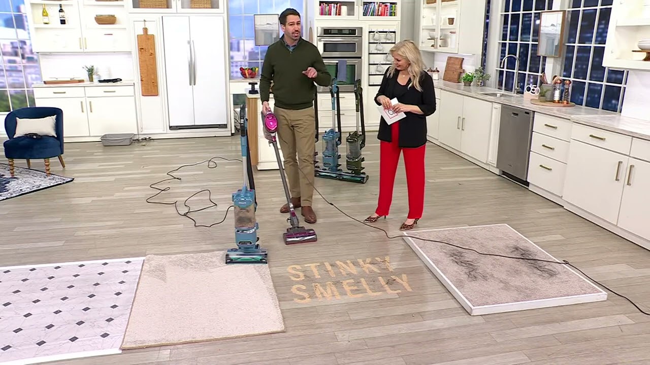 Shark Detect Lift-Away Upright Vacuum with PowerFins Detect & Tools on QVC