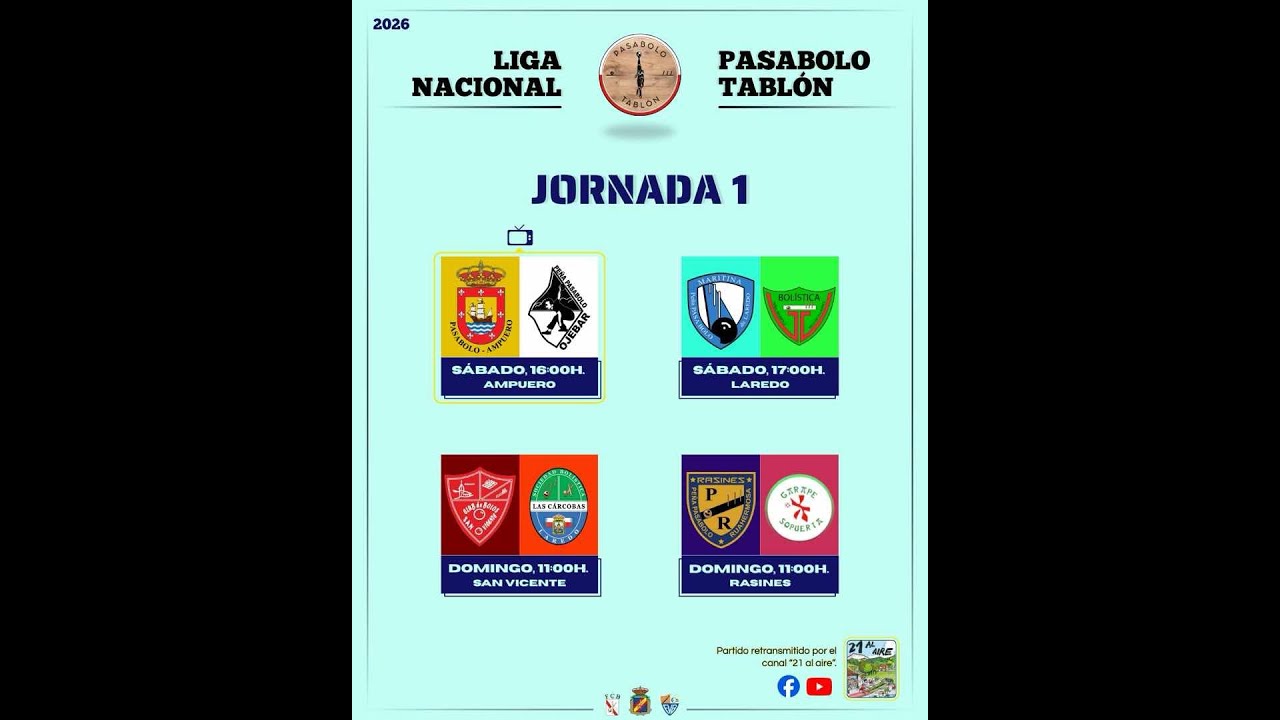 Ampuero VS Ojébar Ecojebar. Jornada 1 Liga Nacional